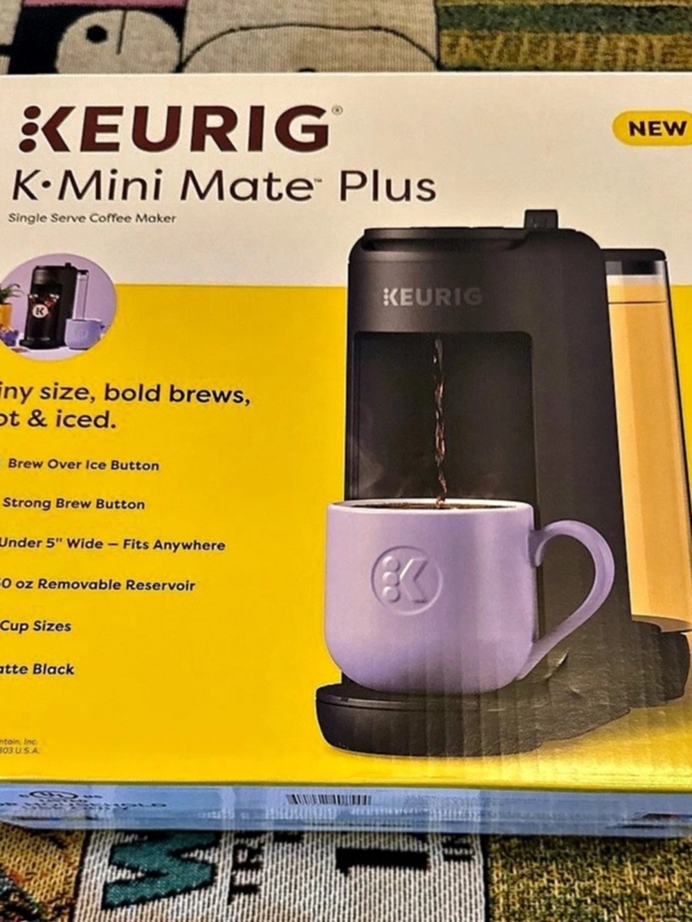Keurig K-Mini Mate Plus Black New